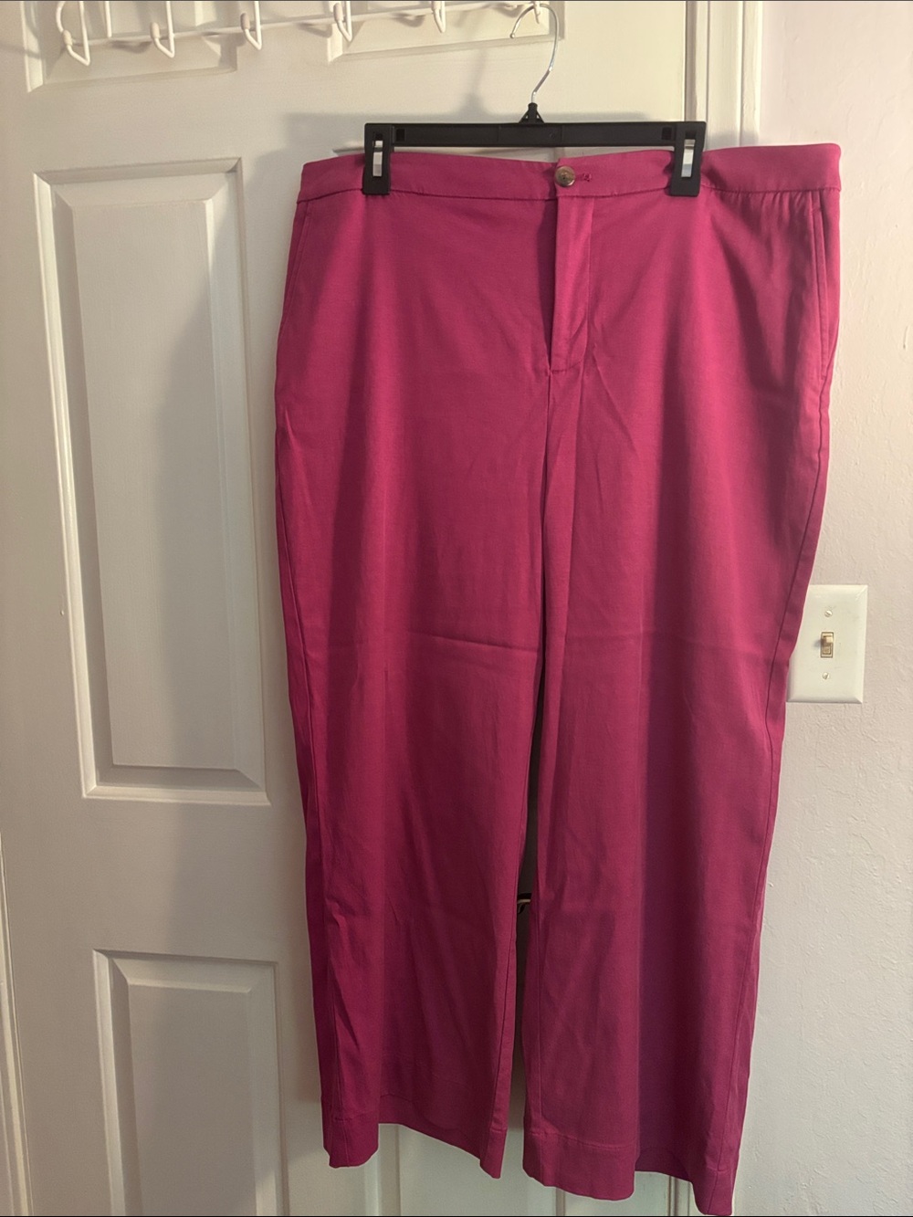 Charter Club wide Leg Pants in Fuchsia